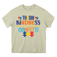 Mossy Throw kindness around like confetti Heavy Core Tee - CowhideDigitalArt