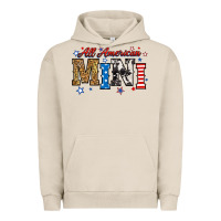Pigment French Oak all american mini Urban Hoodie - RanaPortraitStore