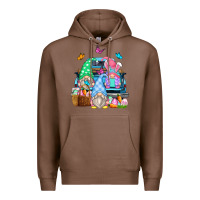 Chestnut easter farm truck Premium Hoodie - Zillion Design Studio