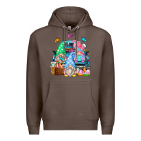 Coffee easter farm truck Premium Hoodie - Zillion Design Studio