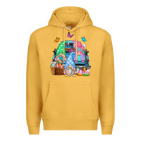 Mustard easter farm truck Premium Hoodie - Zillion Design Studio