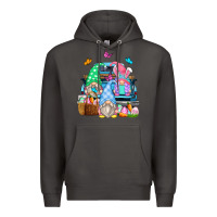 Smoke easter farm truck Premium Hoodie - Zillion Design Studio