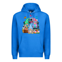 True Royal easter farm truck Premium Hoodie - Zillion Design Studio