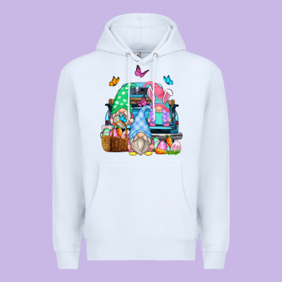 Easter Farm Truck Premium Hoodie Designed By Zillion Design Studio