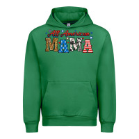 Emerald all american mama Urban Hoodie - RanaPortraitStore