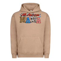 Pigment Burro all american mama Urban Hoodie - RanaPortraitStore
