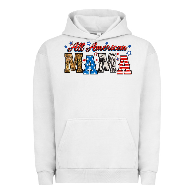 All American Mama Urban Hoodie by RanaPortraitStore | Teevron
