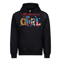 Black all american girl Urban Hoodie - RanaPortraitStore