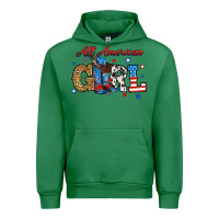 Emerald all american girl Urban Hoodie - RanaPortraitStore