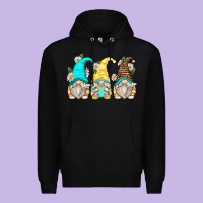 Daisy Gnomes Premium Hoodie Designed By Zillion Design Studio