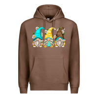 Chestnut daisy gnomes Premium Hoodie - Zillion Design Studio