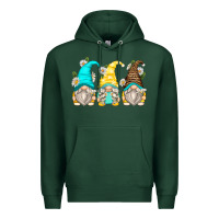Sports Green daisy gnomes Premium Hoodie - Zillion Design Studio