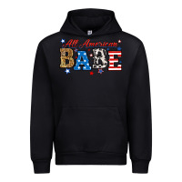 Black all american babe Urban Hoodie - RanaPortraitStore