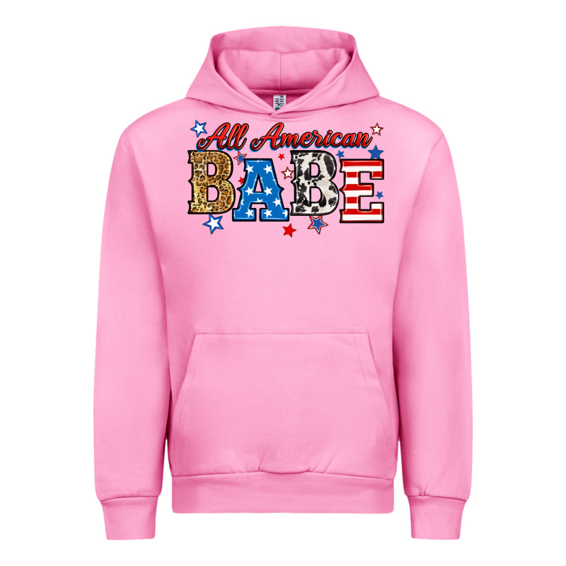 All American Babe Urban Hoodie by RanaPortraitStore | Teevron