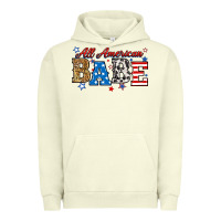 Pigment Pistachio all american babe Urban Hoodie - RanaPortraitStore