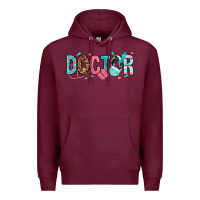 Burgundy doctor Premium Hoodie - texasbilliewilder