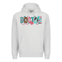 Dove Grey doctor Premium Hoodie - texasbilliewilder