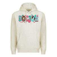 Oatmeal Heather doctor Premium Hoodie - texasbilliewilder