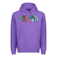 Purple doctor Premium Hoodie - texasbilliewilder