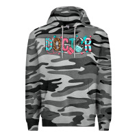 Slate Camo doctor Premium Hoodie - texasbilliewilder