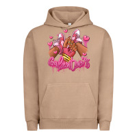 Pigment Burro galentines afro girl sneakers Urban Hoodie - RanaPortraitStore