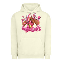 Pigment Pistachio galentines afro girl sneakers Urban Hoodie - RanaPortraitStore