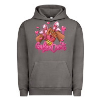 Pigment Tornado galentines afro girl sneakers Urban Hoodie - RanaPortraitStore