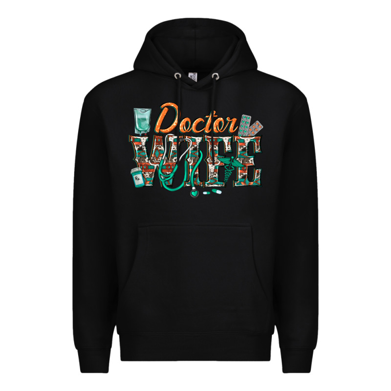 Doctor Wife Premium Hoodie by texasbilliewilder | Teevron