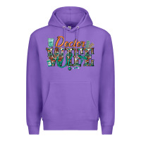 Purple doctor wife Premium Hoodie - texasbilliewilder