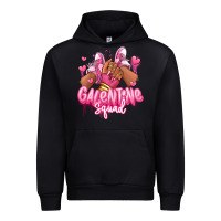 Black galentine squad afro girl sneakers Urban Hoodie - RanaPortraitStore