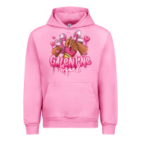Fuchsia Pink galentine squad afro girl sneakers Urban Hoodie - RanaPortraitStore