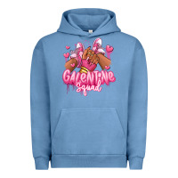 Pigment Pebble Blue galentine squad afro girl sneakers Urban Hoodie - RanaPortraitStore