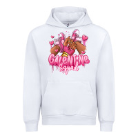 White galentine squad afro girl sneakers Urban Hoodie - RanaPortraitStore