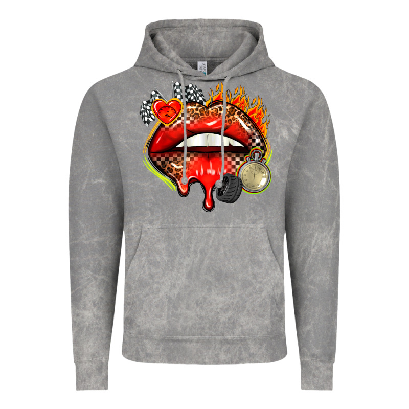 Race Lips Vintage Hoodie by AdoDesignShop | Teevron