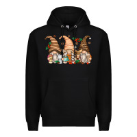 Black coffee gnomes Premium Hoodie - Zillion Design Studio