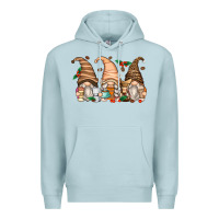 Blue Mist coffee gnomes Premium Hoodie - Zillion Design Studio