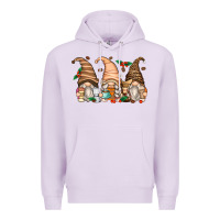 Lilac coffee gnomes Premium Hoodie - Zillion Design Studio