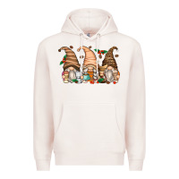 Pale Pink coffee gnomes Premium Hoodie - Zillion Design Studio