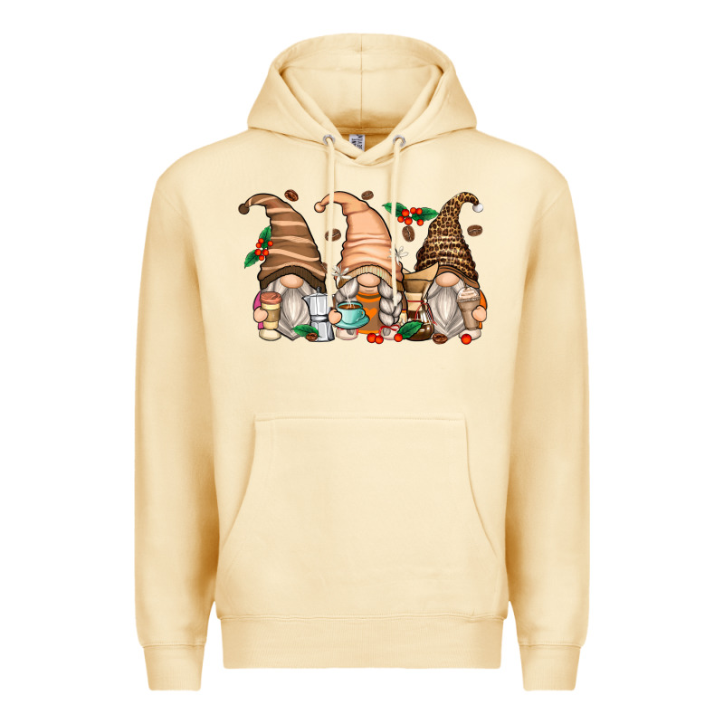 Coffee Gnomes Premium Hoodie by Zillion Design Studio | Teevron