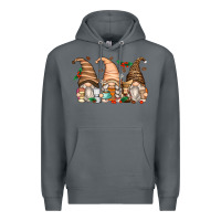 Rock coffee gnomes Premium Hoodie - Zillion Design Studio