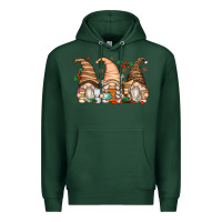 Sports Green coffee gnomes Premium Hoodie - Zillion Design Studio