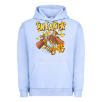 Pigment Grape Ice yellow sneaker girl afro woman Urban Hoodie - RanaPortraitStore