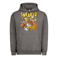 Pigment Tornado yellow sneaker girl afro woman Urban Hoodie - RanaPortraitStore