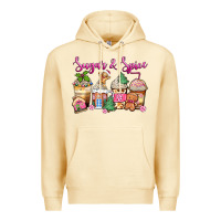 Pina Colada sugar and spice pink gingerbread coffee cups Premium Hoodie - Zillion Design Studio
