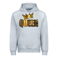 Heather Grey queen glitter Urban Hoodie - RanaPortraitStore