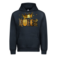 Navy queen glitter Urban Hoodie - RanaPortraitStore