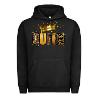 Pigment Black queen glitter Urban Hoodie - RanaPortraitStore
