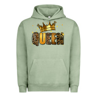 Pigment Oil Green queen glitter Urban Hoodie - RanaPortraitStore