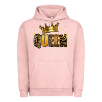 Pigment Salmon queen glitter Urban Hoodie - RanaPortraitStore