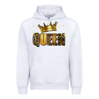 White queen glitter Urban Hoodie - RanaPortraitStore